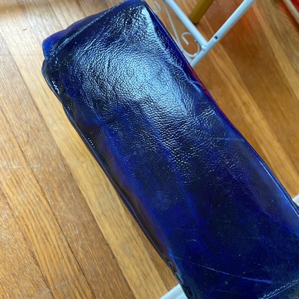 Marc Jacobs Blue Leather Bag - Picture 8 of 9